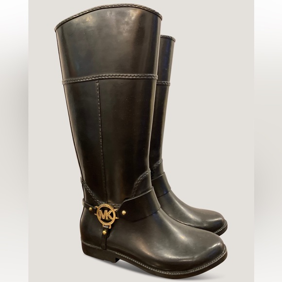 Michael Kors Rubber Rain Boots - Picture 1 of 4